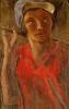 Самохвалов А.Н. Портрет полевой работницы Анны Ульяновой. 1931